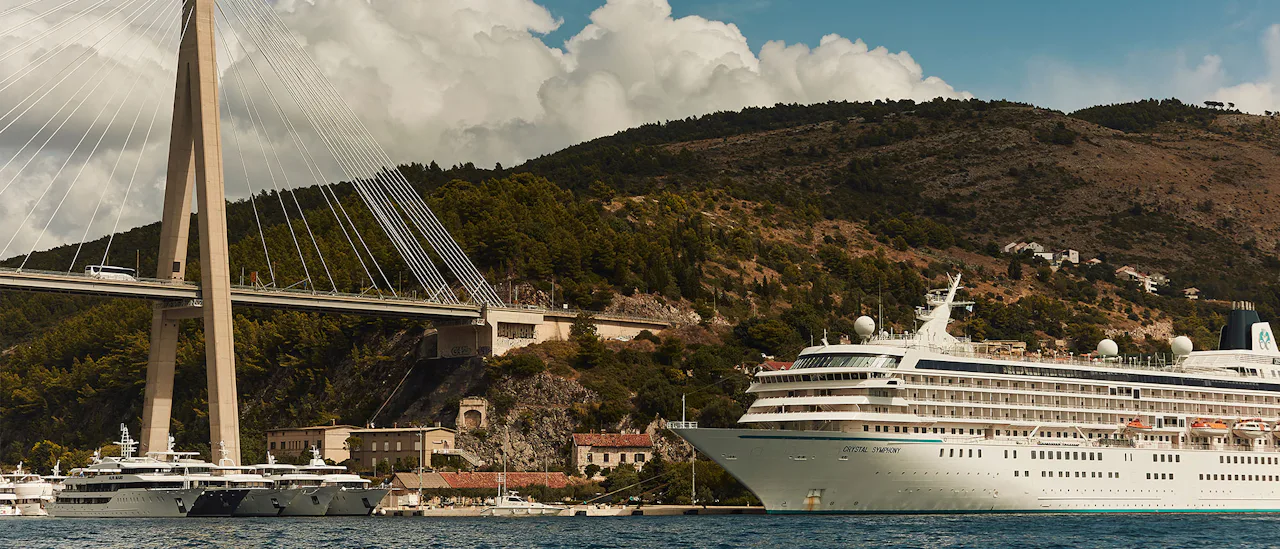 Crystal Symphony in Dubrovnik