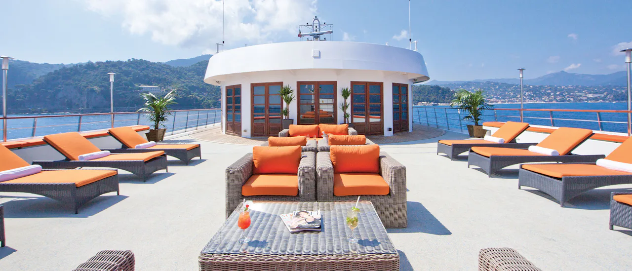 Caledonian Sky Sun Deck
