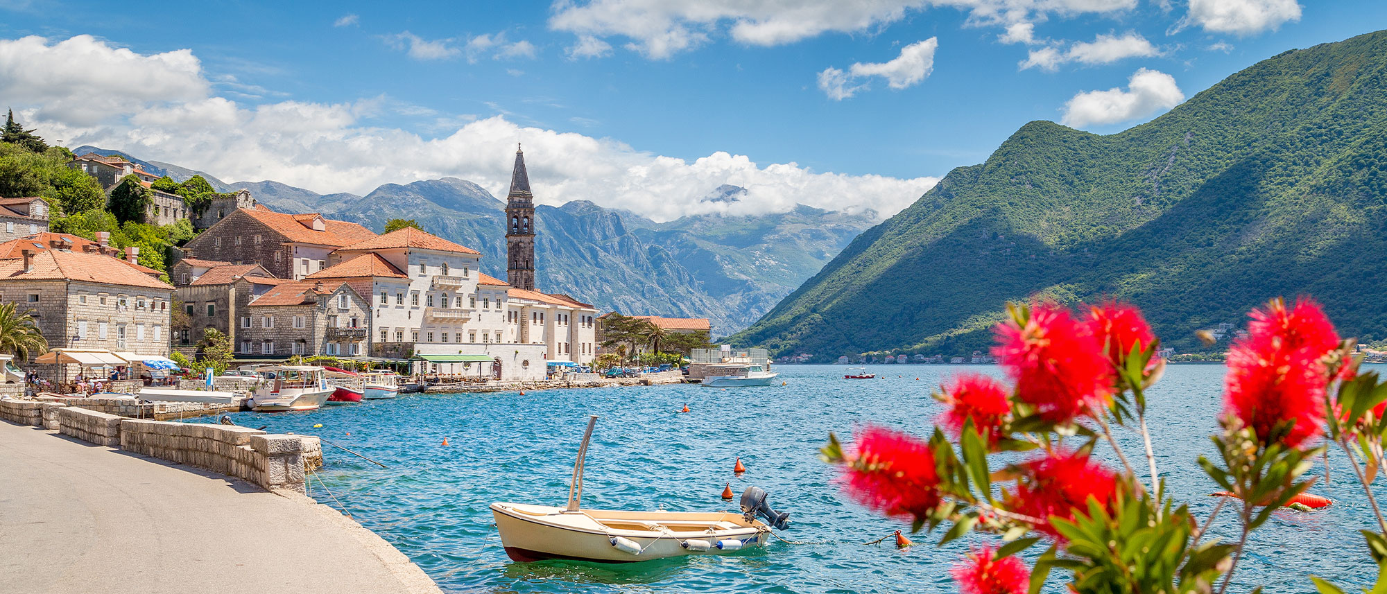 Kotor sea front, Montenegro