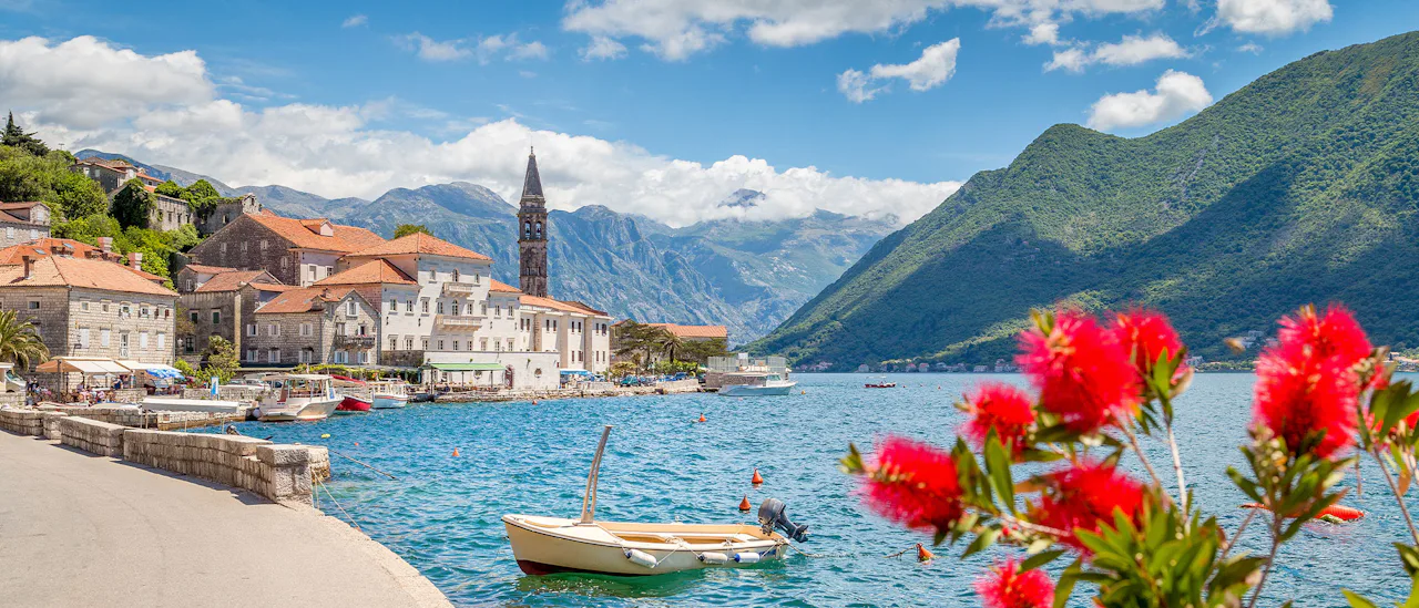 Kotor sea front, Montenegro