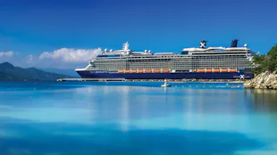 Celebrity Silhouette cruise ship in the Caribbean