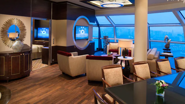 Celebrity Cruises unique 2-bedroom Reflection Suite