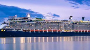 Celebrity Reflection docked in Miami
