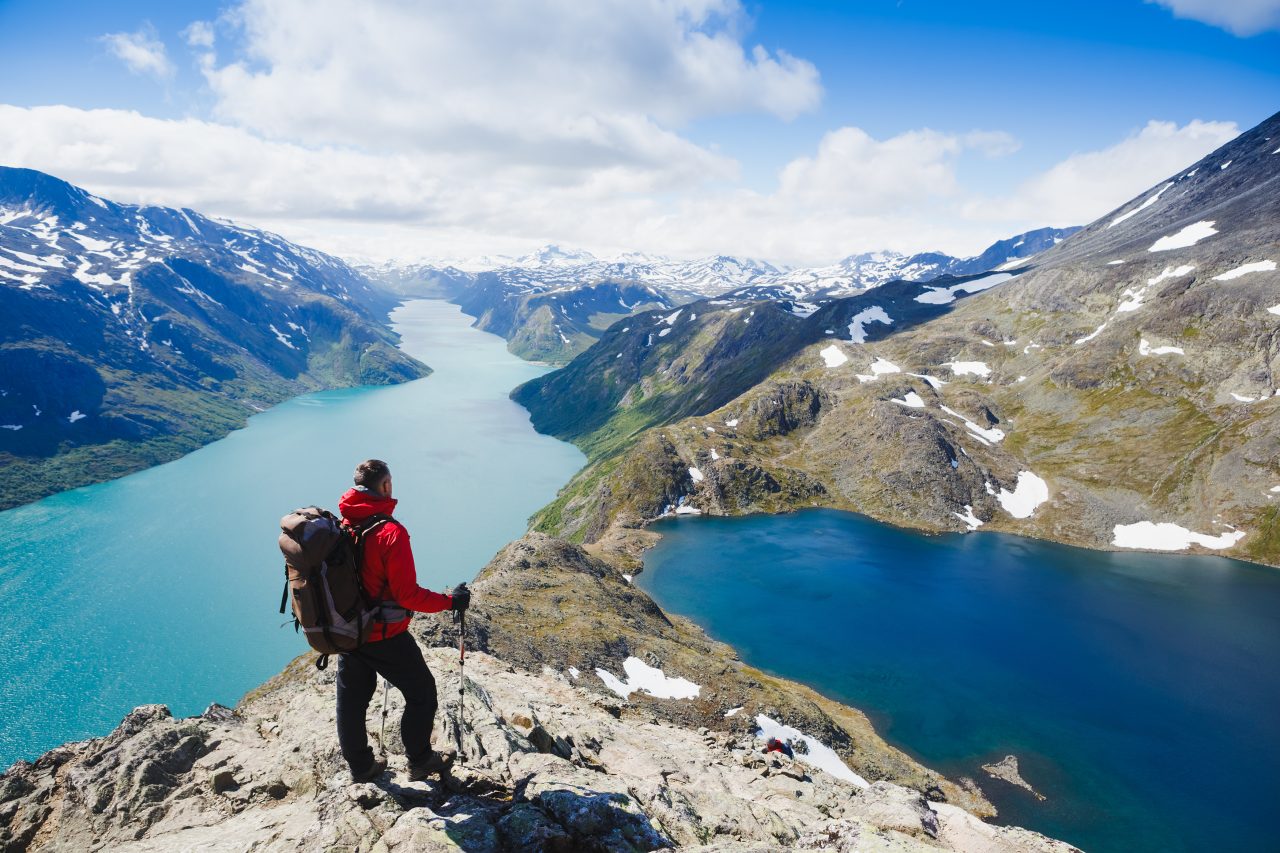 Hiking in the Norwegian Fjords