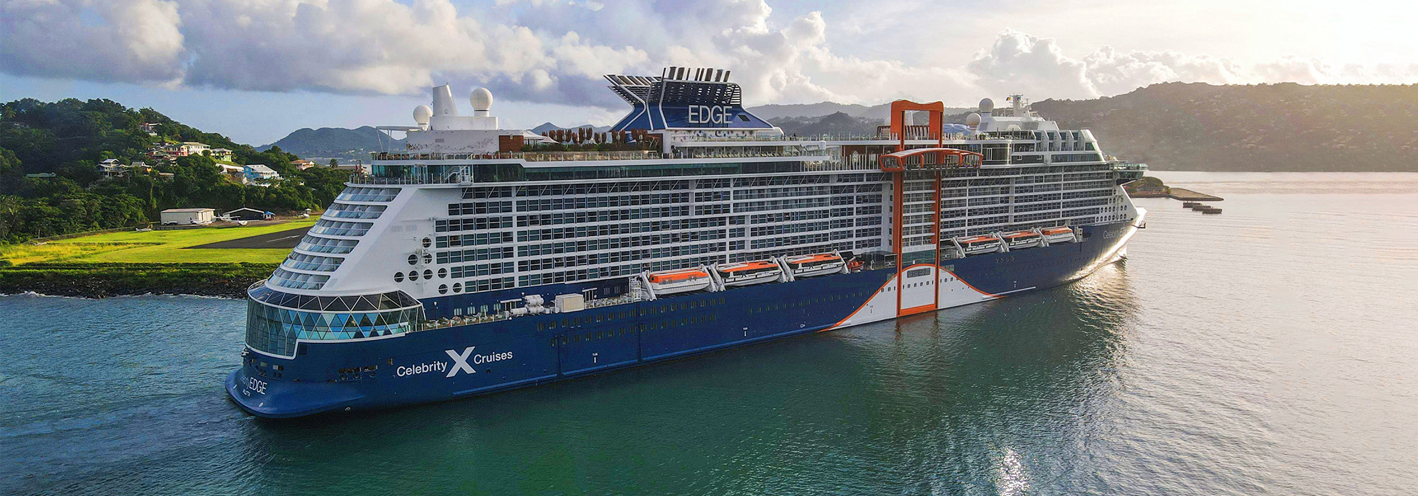 Celebrity Edge in St Lucia