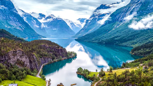 Discover the incredible scenery of the Norwegian Fjords