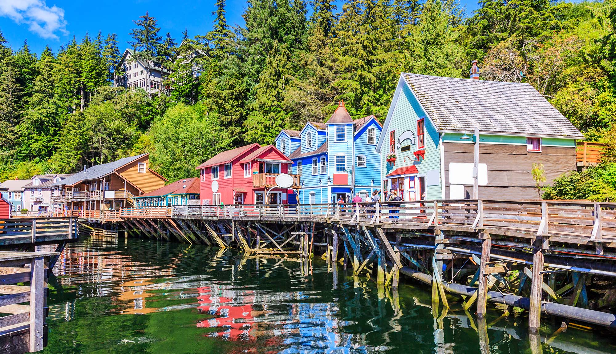 Creek St Boardwalk, Ketchikan, Alaska