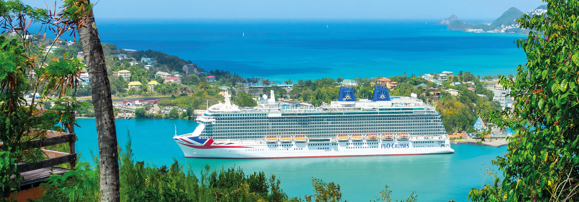 P&O Cruises - Britannia in St Lucia