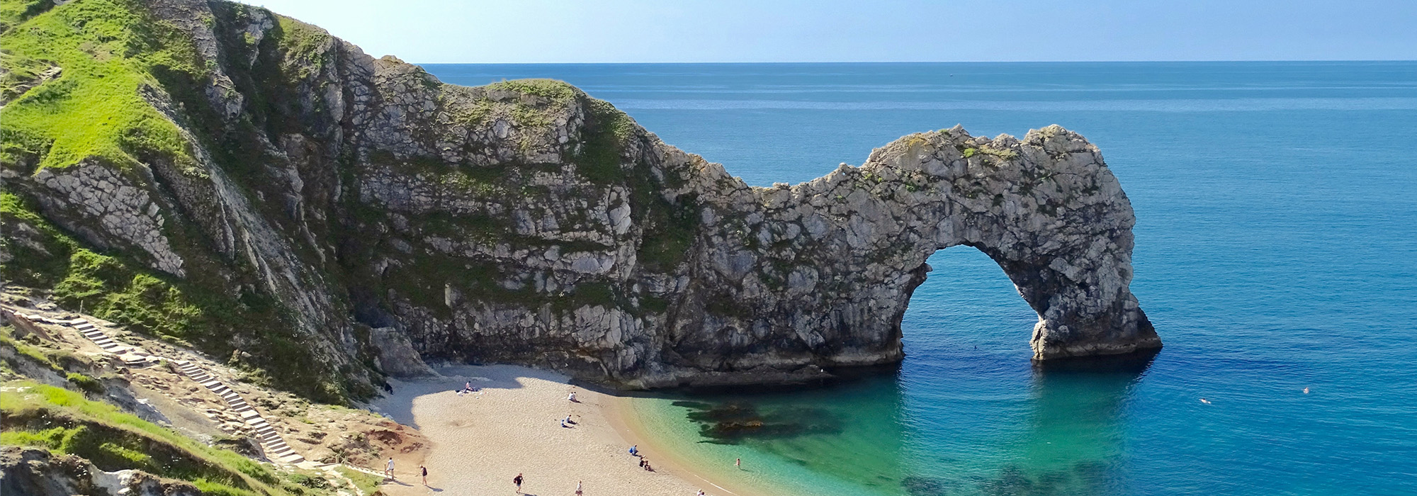 Durdle Door at Portland, on Britain's south coast