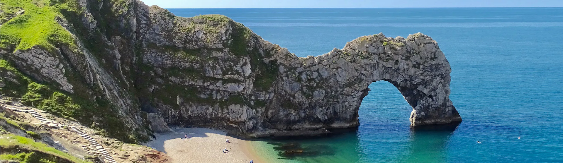 Durdle Door at Portland, on Britain's south coast