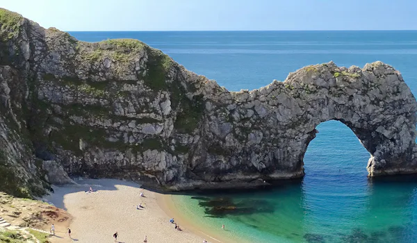 Durdle Door at Portland, on Britain's south coast