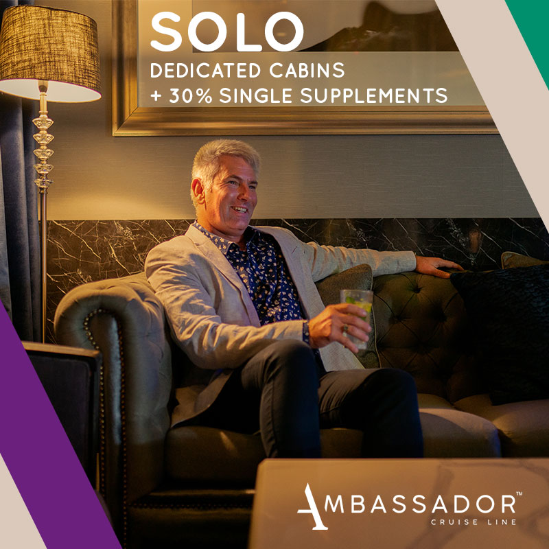 Ambassador Cruise Line Solo Offers