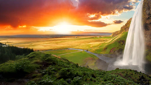 Seljandfoss waterfall, Iceland