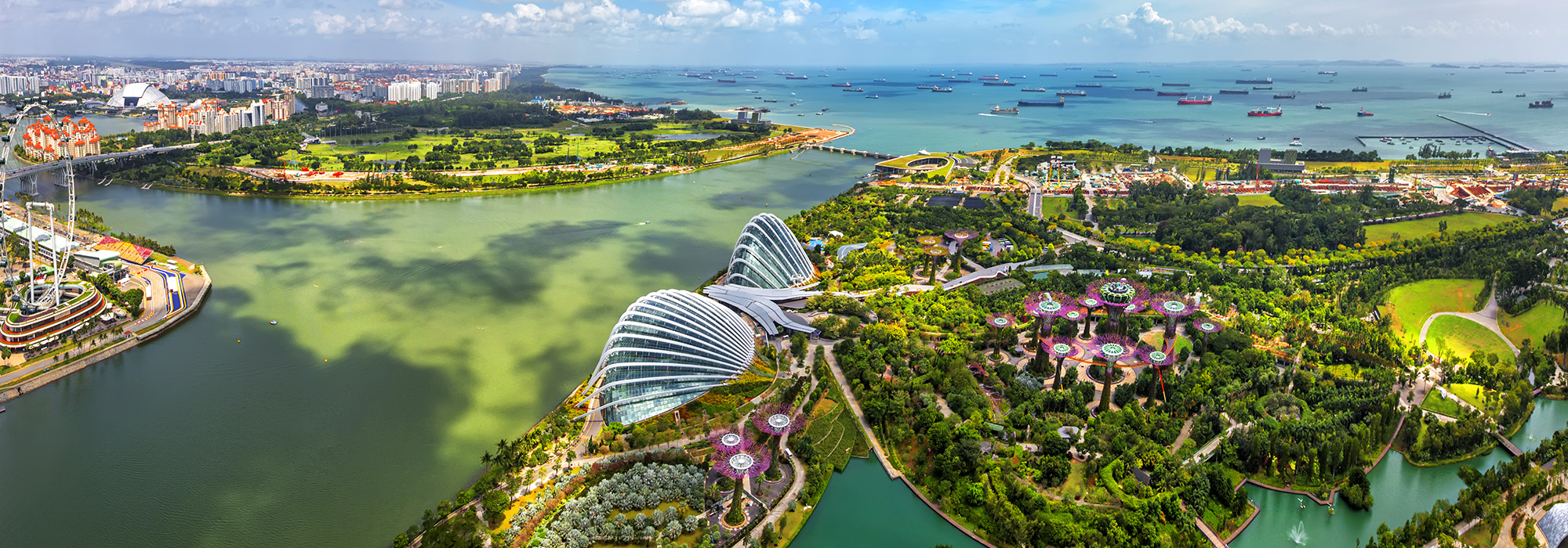 Singapore - aerial view
