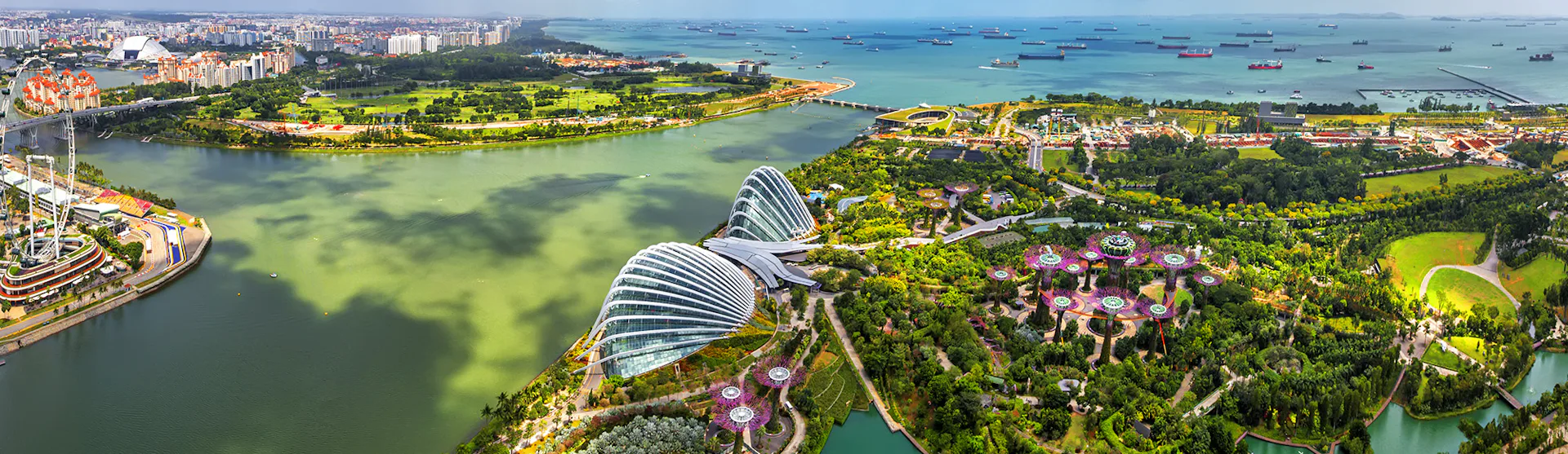 Singapore - aerial view