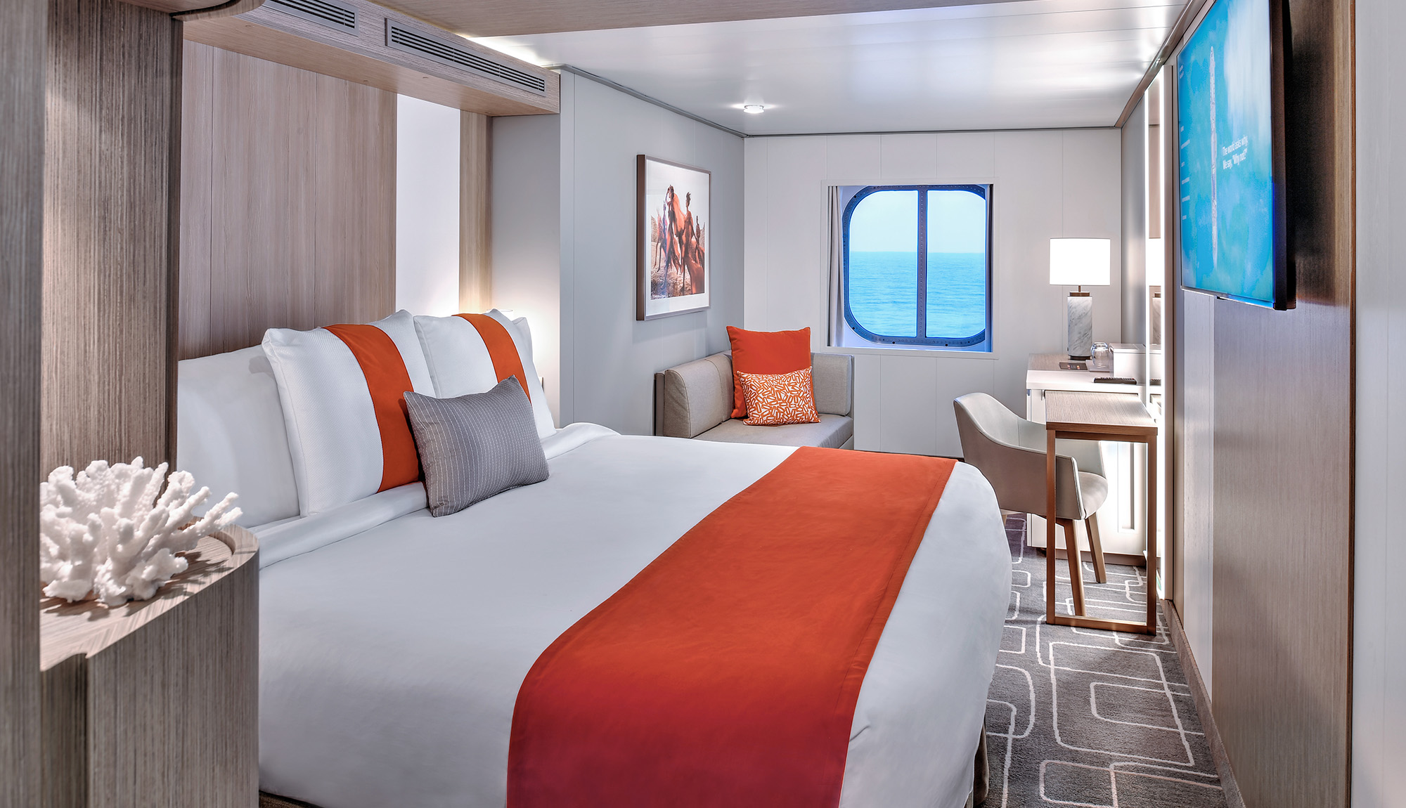 Celebrity Cruise Edge Class - Oceanview Cabin on Celebrity Beyond