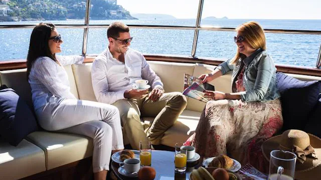 Riviera Travel - MV Felicita - Sun deck with drinks