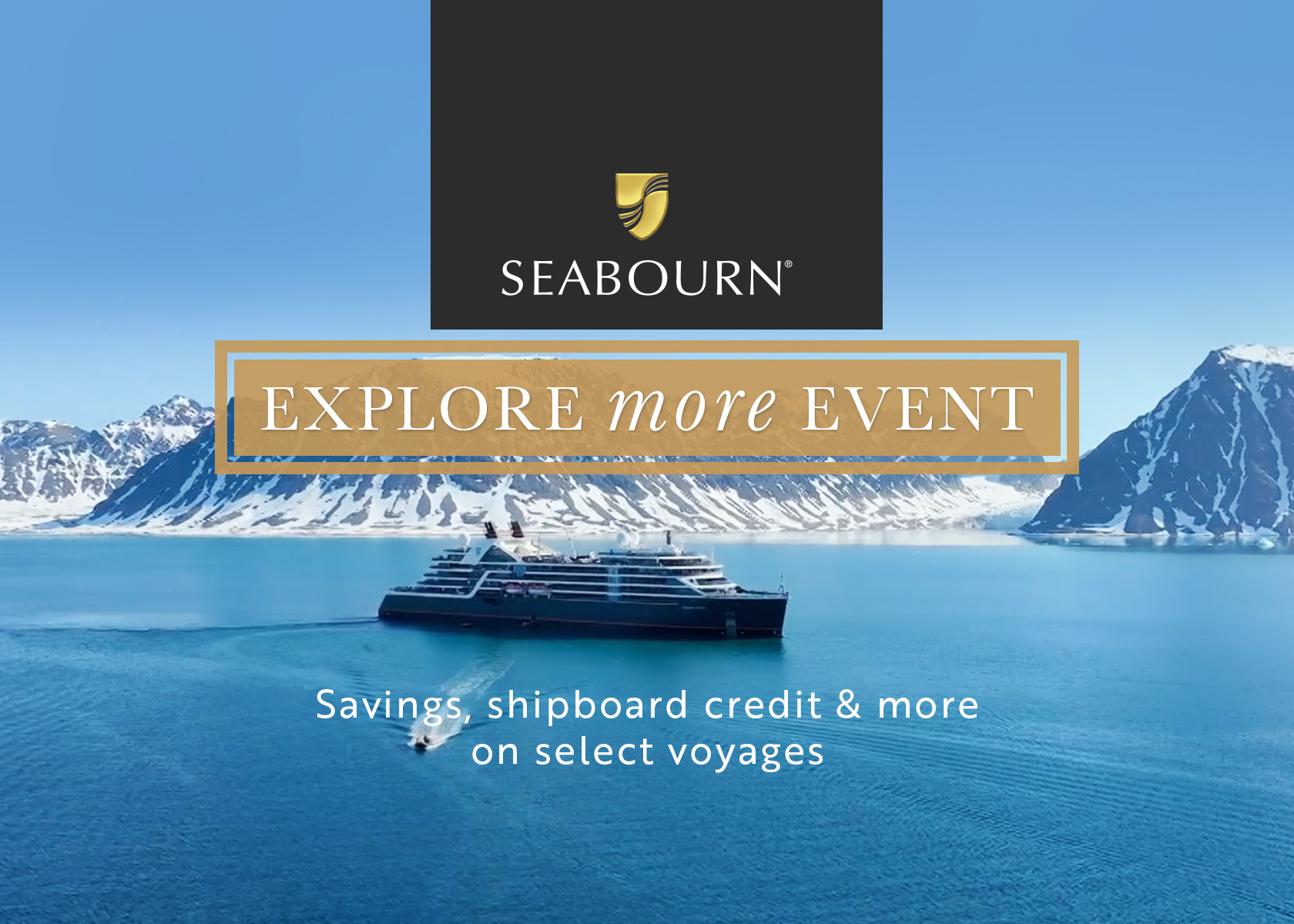 Seabourn Explore More Event Offer
