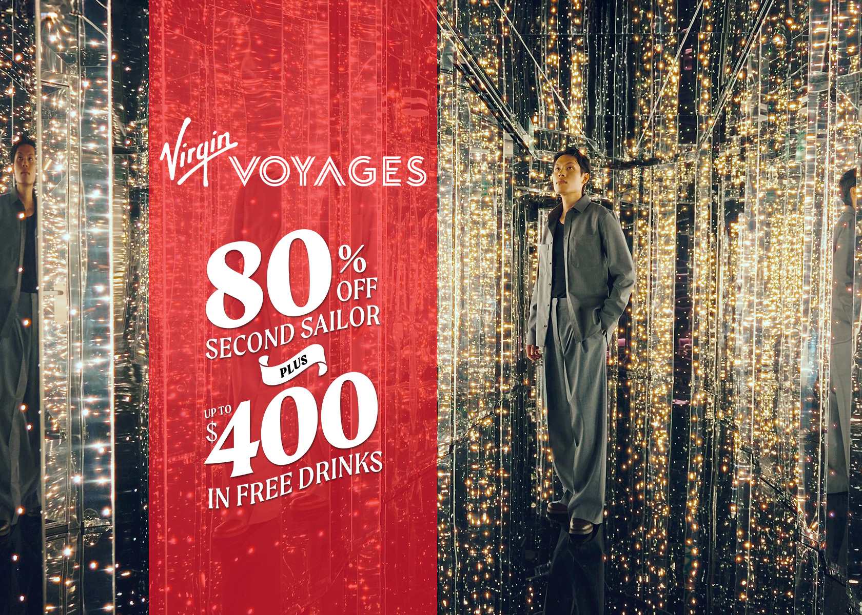 Virgin Voyages Sale and Free Bar Tab Drinks