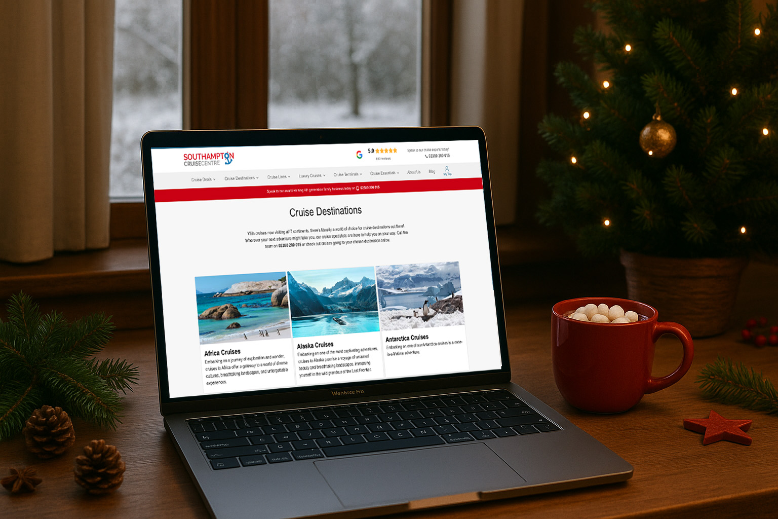 ❄️🎅🏽 Save £40 off most 7+ nights cruises, in a balcony or higher 🎅🏽❄️