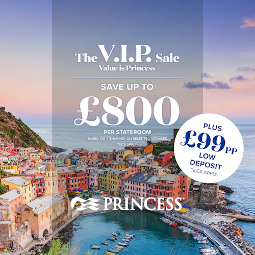 Princess Cruises Booking Offers and savings