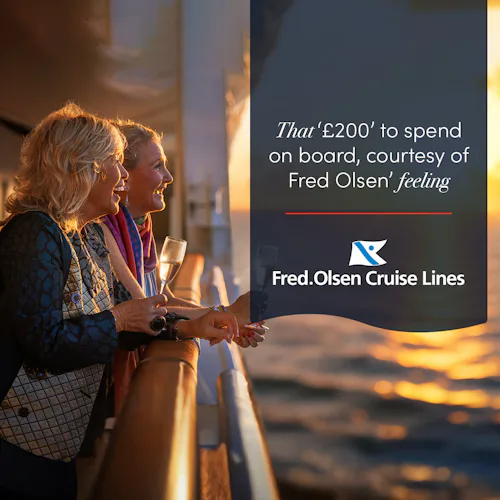Fred Olsen Cruise Booking Offers and savings