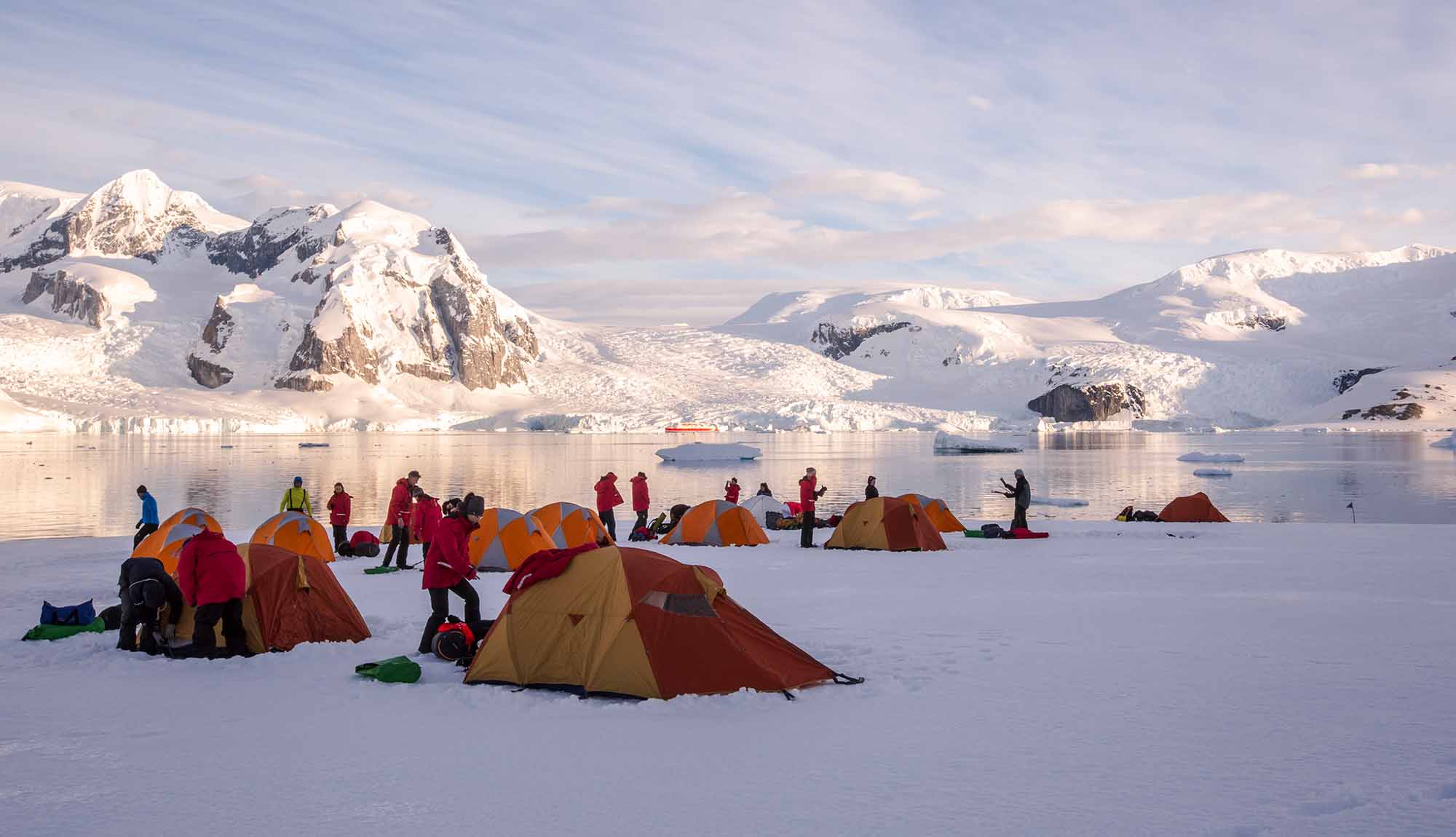 G Adventures Camping In Antarctica