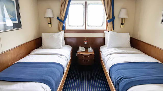 G Adventures Expedition - Main Deck Twin Window cabin