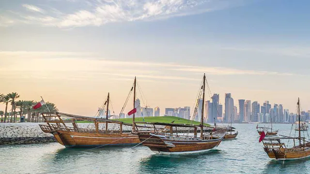 Traditional Dhow's, Doha, Qatar
