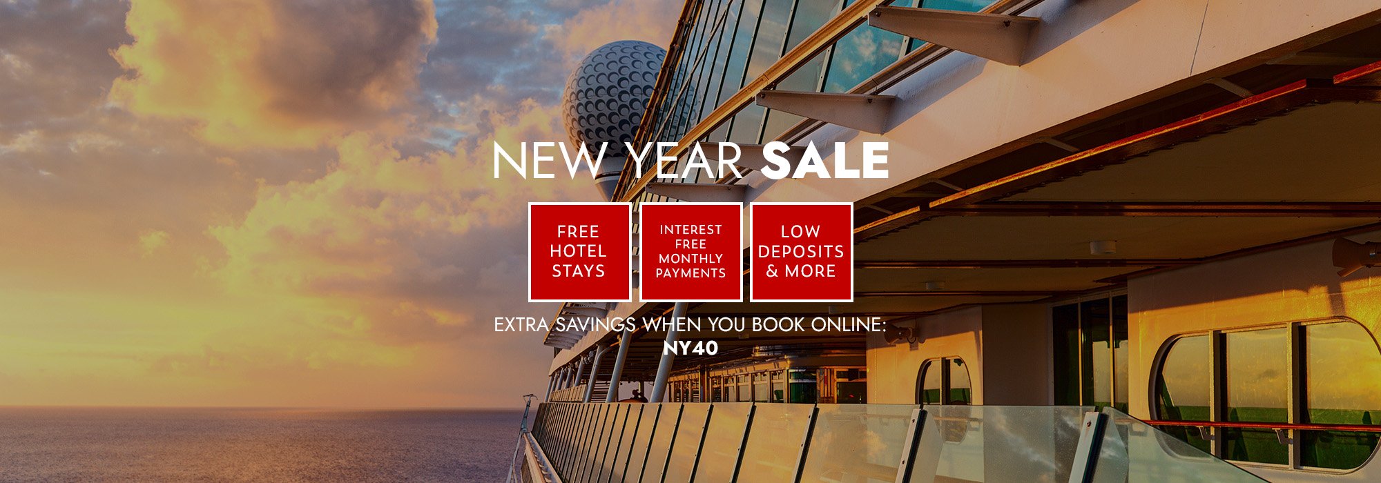 New Year January Cruise Sale - Southampton Cruise Centre