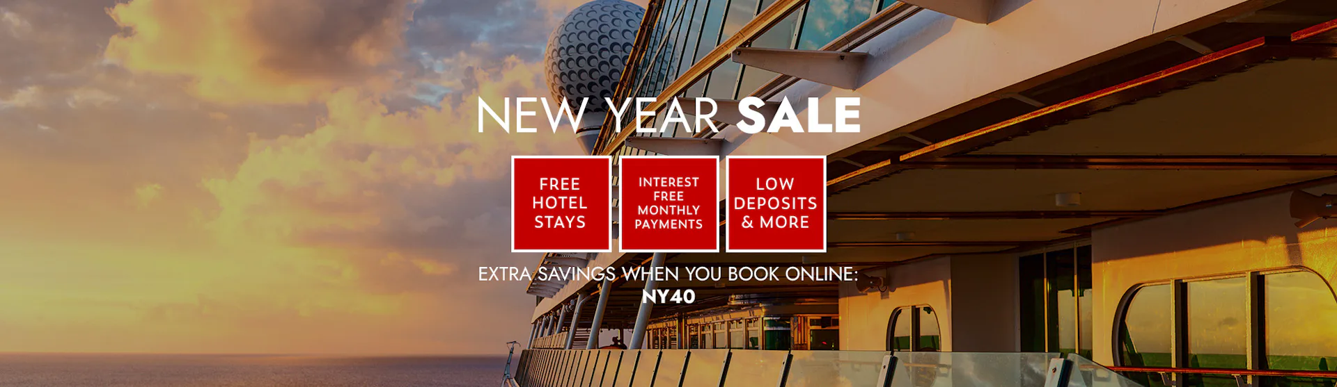 New Year January Cruise Sale - Southampton Cruise Centre