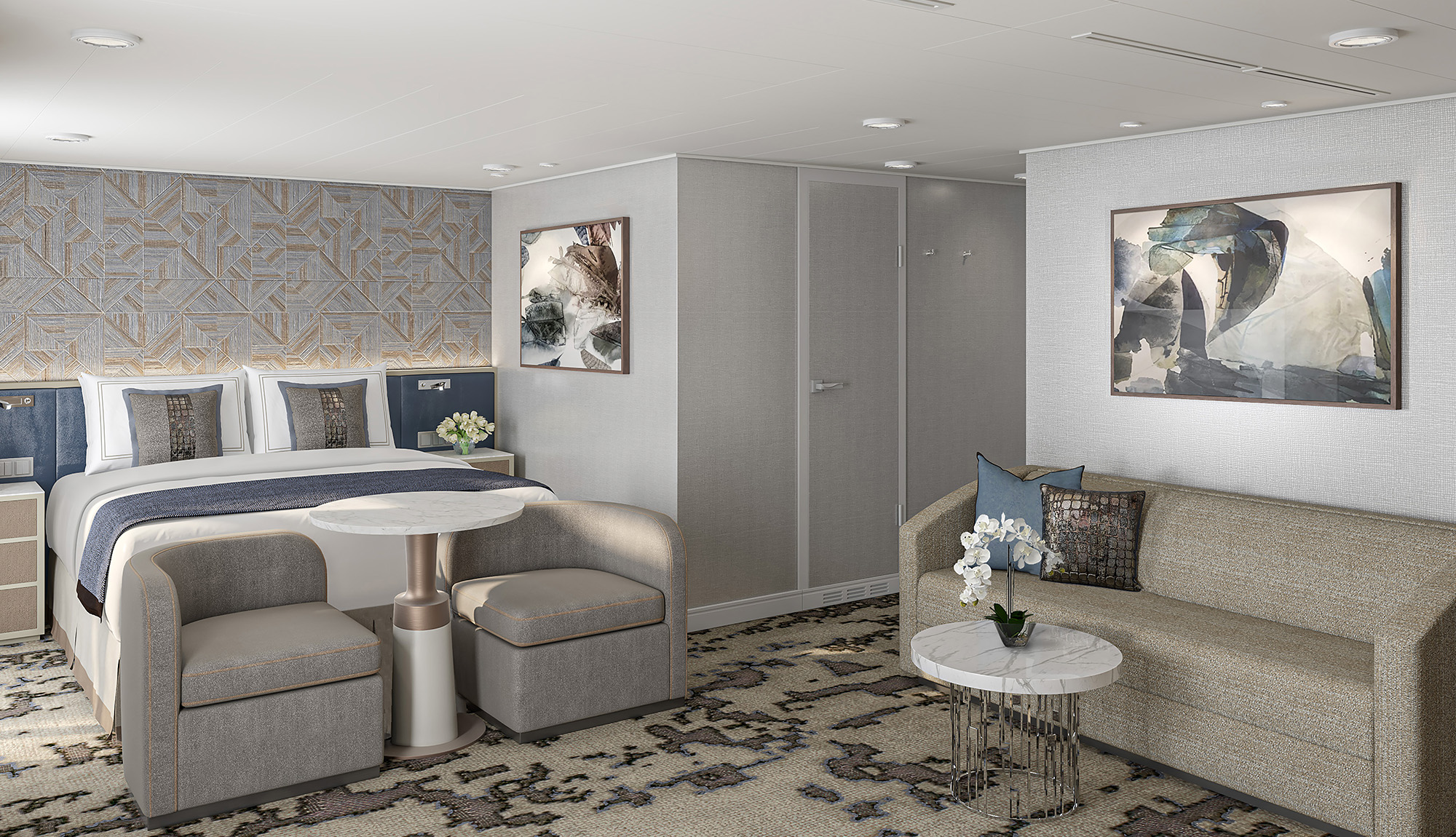 Penthouse Suite on Oceania Sonata