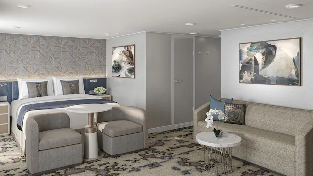 Penthouse Suite on Oceania Sonata