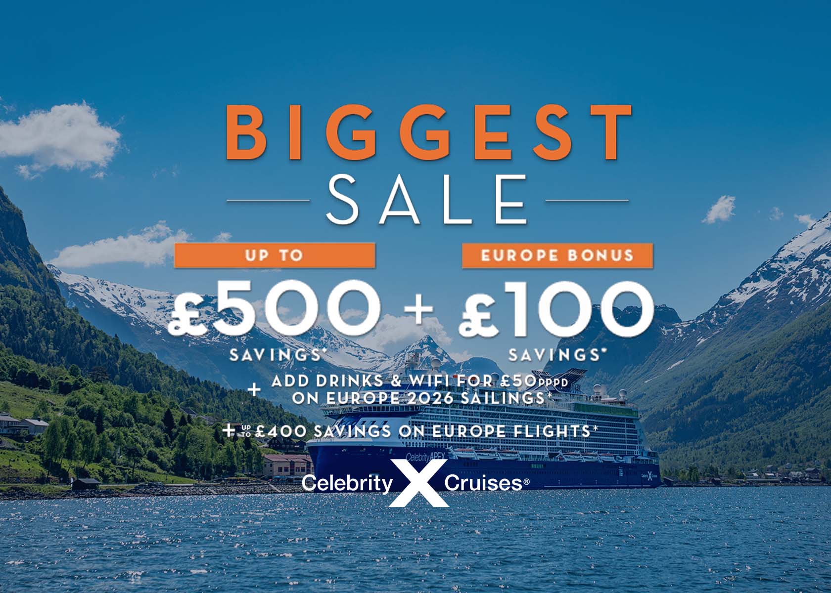 Celebrity Cruises latest sale and offers