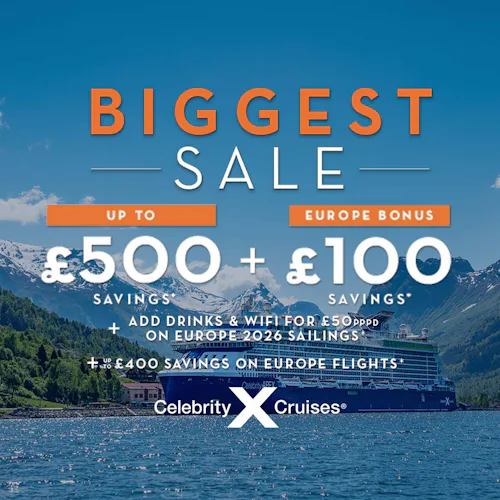 Celebrity Cruises latest sale and offers