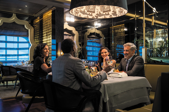 Pacific Rim restaurant on Seven Seas Explorer