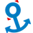 Southampton Cruise Centre Anchor Icon