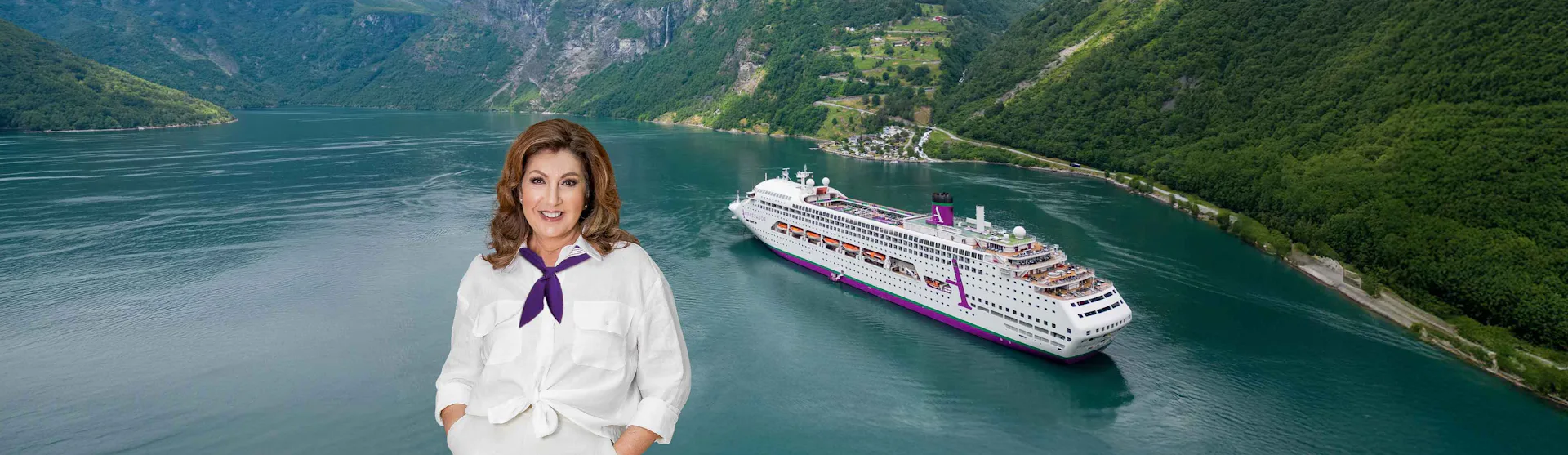 Jane McDonald cruise 2026 onboard Ambience