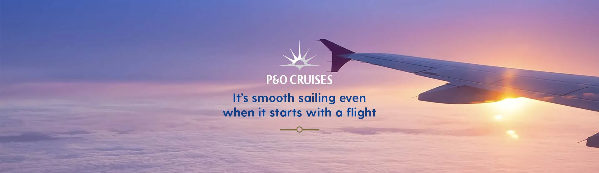 P&O Cruises Fly Cruises