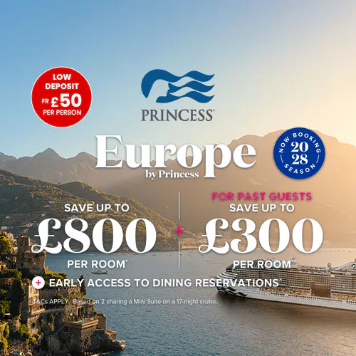 Princess Cruises - Europe 2028