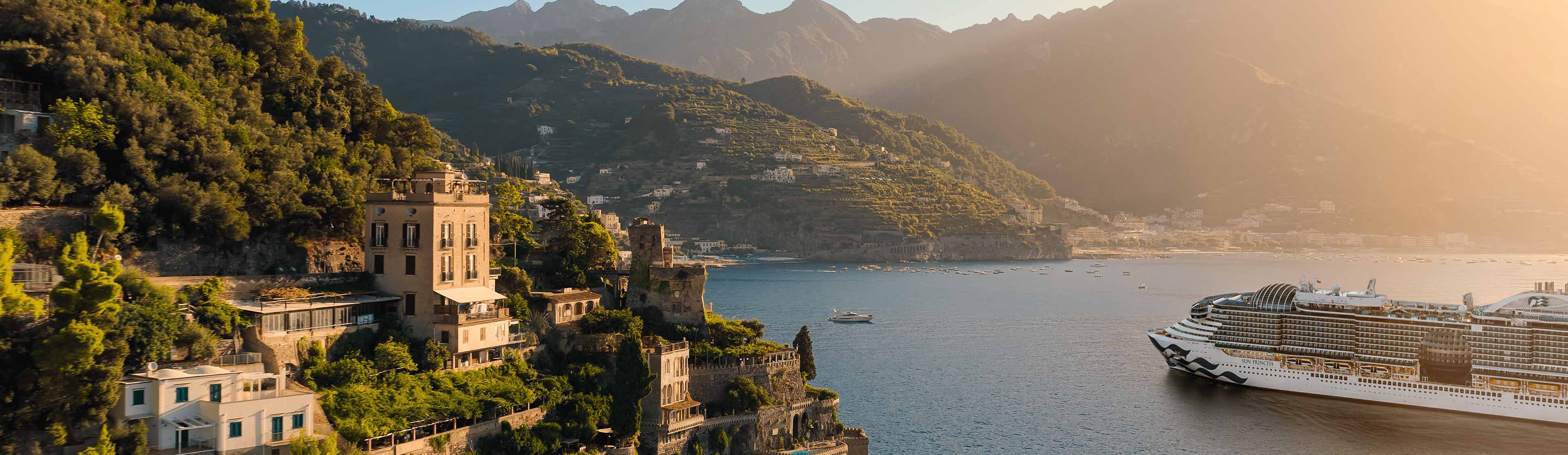 Princess Cruises on the Amalfi Coast - Europe 2028