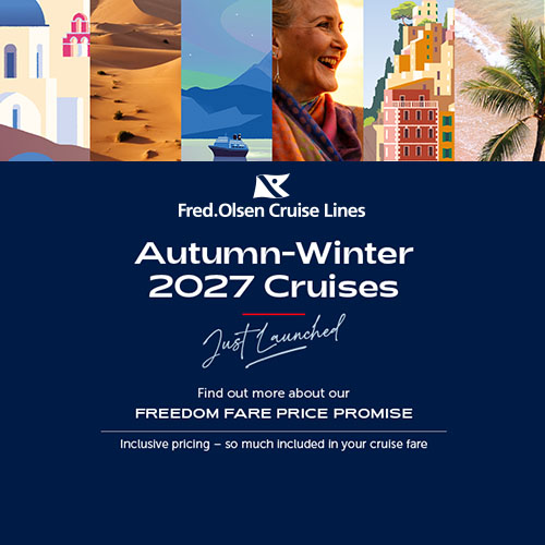 Fred Olsen Cruise Line Autumn-Winter 2027