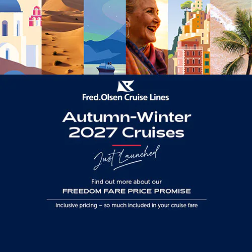 Fred Olsen Cruise Line Autumn-Winter 2027