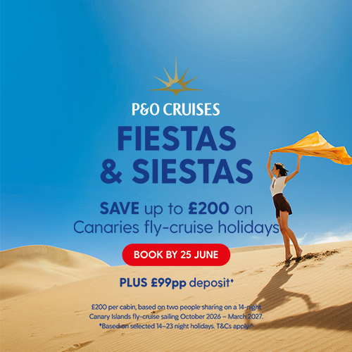 P&O Cruises Canaries Fly Cruise Sale